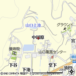 愛知県西尾市東幡豆町中川原周辺の地図