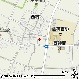 兵庫県加古川市西神吉町西村124周辺の地図