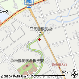 静岡県浜松市中央区根洗町689周辺の地図