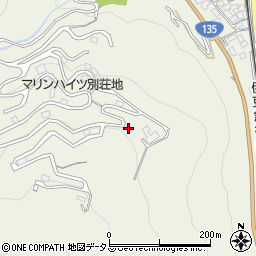 静岡県賀茂郡東伊豆町白田1687-46周辺の地図