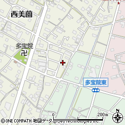 静岡県浜松市浜名区西美薗992周辺の地図
