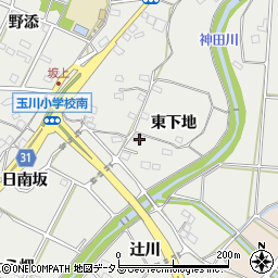 愛知県豊橋市石巻本町（東下地）周辺の地図