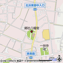 静岡県浜松市浜名区東美薗877周辺の地図