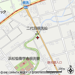 静岡県浜松市中央区根洗町690周辺の地図
