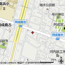 兵庫県姫路市飾磨区阿成渡場207周辺の地図