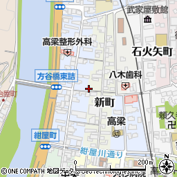 岡山県高梁市本町76周辺の地図