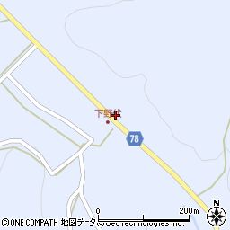 岡山県加賀郡吉備中央町西939-4周辺の地図