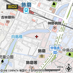 兵庫県姫路市飾磨区中島1099周辺の地図