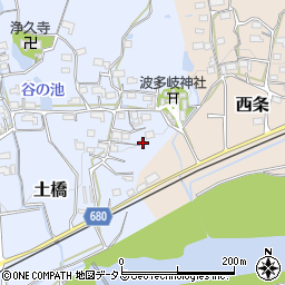 三重県伊賀市土橋266周辺の地図