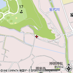 静岡県掛川市家代1044周辺の地図