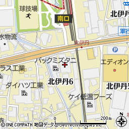 山崎産業株式会社　本部流通センター周辺の地図
