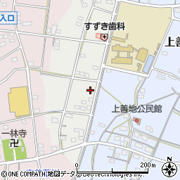 静岡県浜松市浜名区油一色45周辺の地図