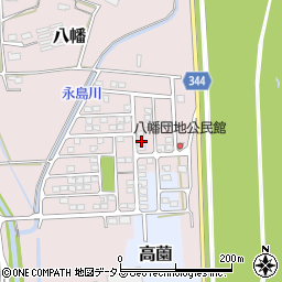静岡県浜松市浜名区八幡493-28周辺の地図