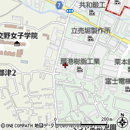 大阪府交野市幾野5丁目1周辺の地図