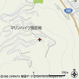 静岡県賀茂郡東伊豆町白田1687-13周辺の地図