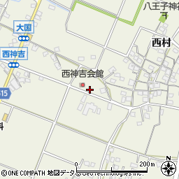 兵庫県加古川市西神吉町大国563周辺の地図