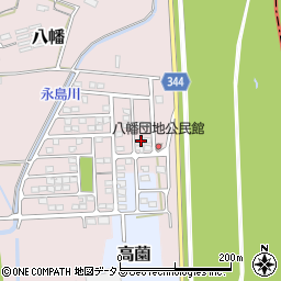 静岡県浜松市浜名区八幡493-68周辺の地図