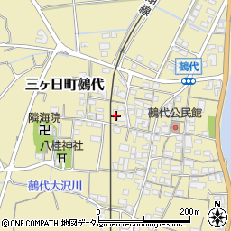 静岡県浜松市浜名区三ヶ日町鵺代639周辺の地図
