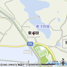 愛知県知多郡美浜町上野間東寸田周辺の地図
