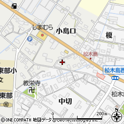 愛知県西尾市一色町野田小島口56周辺の地図