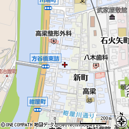 岡山県高梁市本町79周辺の地図