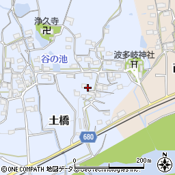 三重県伊賀市土橋303周辺の地図