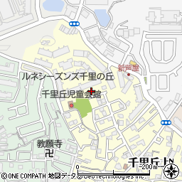 大阪府吹田市千里丘上31-39周辺の地図