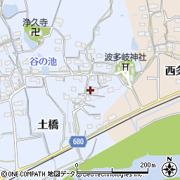 三重県伊賀市土橋280周辺の地図