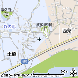 三重県伊賀市土橋270周辺の地図