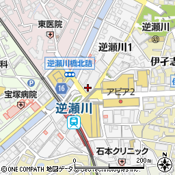 池田泉州銀行宝塚支店 ＡＴＭ周辺の地図
