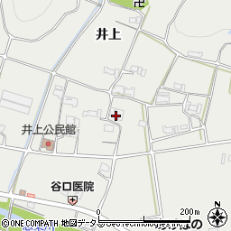 兵庫県三木市志染町（井上）周辺の地図