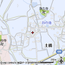 三重県伊賀市土橋650周辺の地図