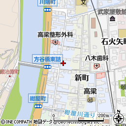 岡山県高梁市本町81周辺の地図