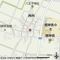 兵庫県加古川市西神吉町西村235周辺の地図