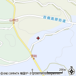 岡山県加賀郡吉備中央町岨谷41周辺の地図