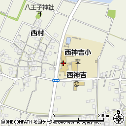 加古川市立西神吉小学校周辺の地図