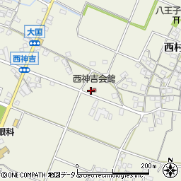 兵庫県加古川市西神吉町大国562周辺の地図