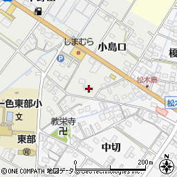 愛知県西尾市一色町野田小島口62周辺の地図