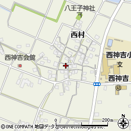 兵庫県加古川市西神吉町西村233周辺の地図