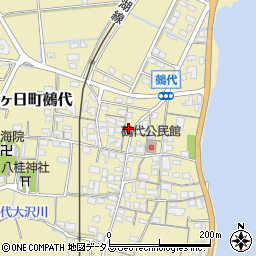 静岡県浜松市浜名区三ヶ日町鵺代614周辺の地図