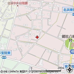 静岡県浜松市浜名区東美薗830周辺の地図