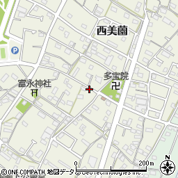 静岡県浜松市浜名区西美薗882周辺の地図