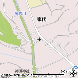 静岡県掛川市家代856周辺の地図