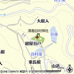 愛知県西尾市東幡豆町大根入周辺の地図