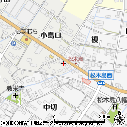 愛知県西尾市一色町野田小島口49周辺の地図