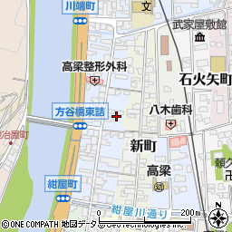 岡山県高梁市本町82-2周辺の地図