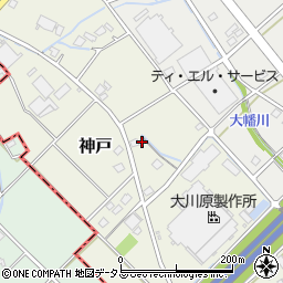 静岡県榛原郡吉田町神戸1297周辺の地図