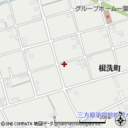 静岡県浜松市中央区根洗町266周辺の地図