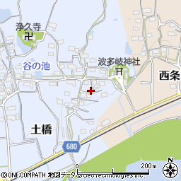 三重県伊賀市土橋278周辺の地図