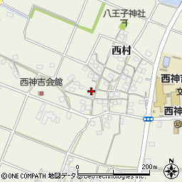 兵庫県加古川市西神吉町西村223周辺の地図